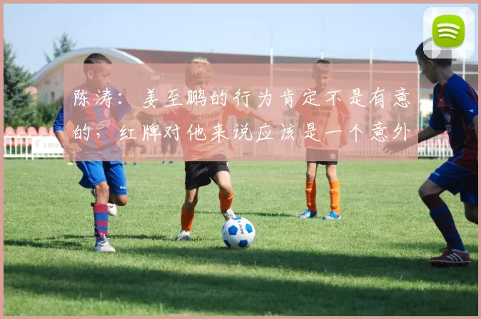 陈涛：姜至鹏的行为肯定不是有意的，红牌对他来说应该是一个意外